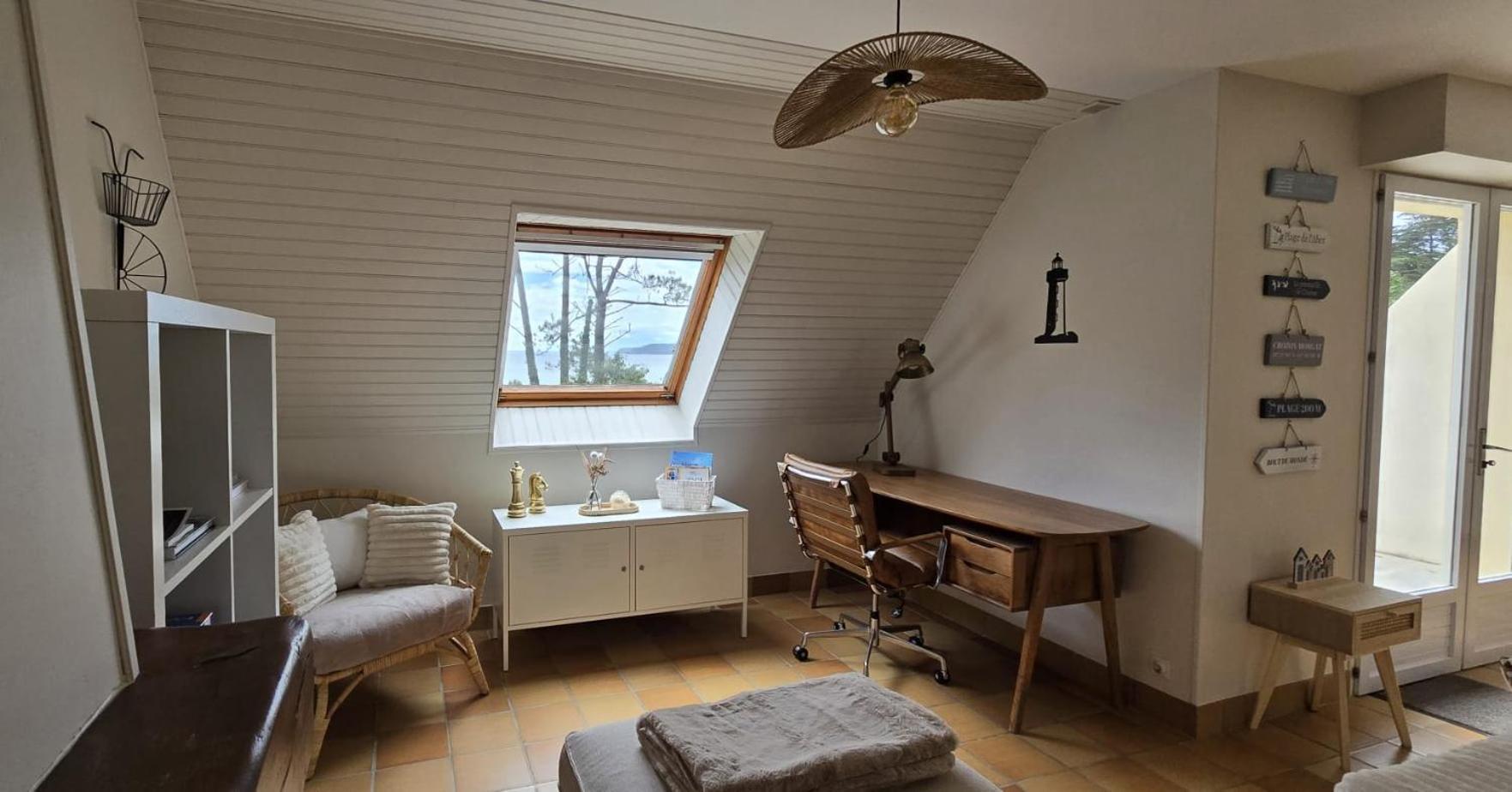 Maison Vue Mer Crozon - Jacuzzi - Sauna Bagian luar foto
